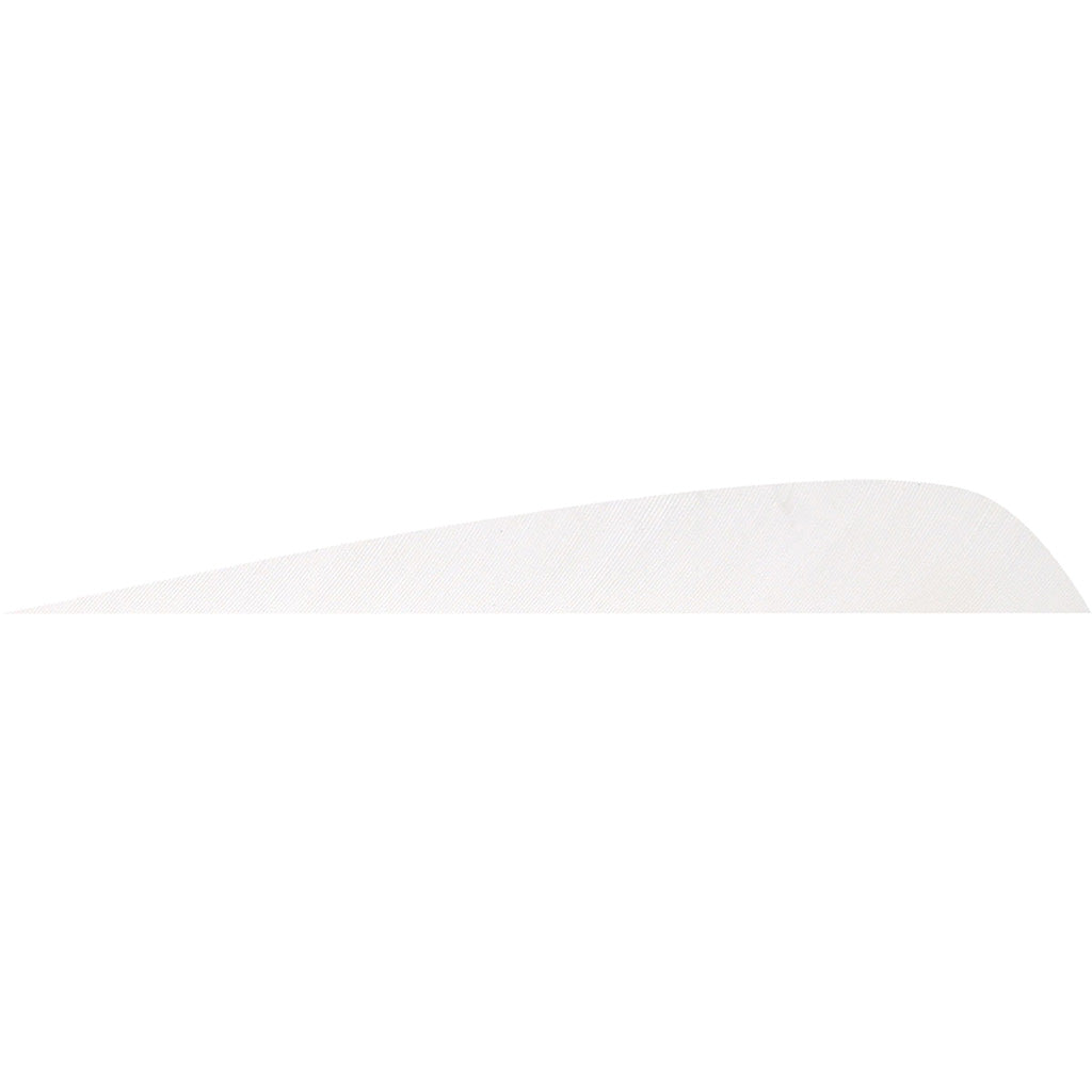 Gateway Parabolic Feathers in Flo White 4 in. LW 50 pk. - Front View