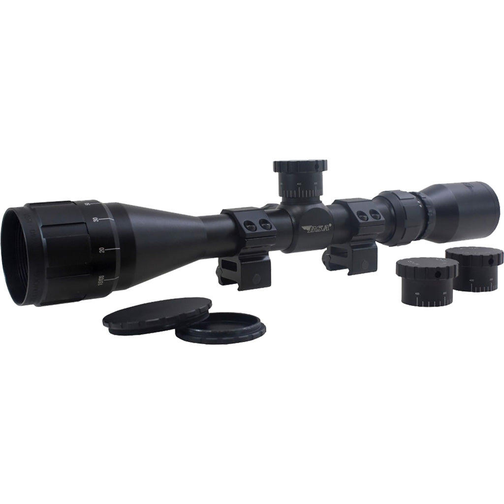 BSA Optics Sweet 450 AO Rifle Scope - Front View