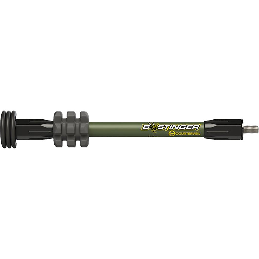 Bee Stinger MicroHex Stabilizer in Olive 12 in. - Front View