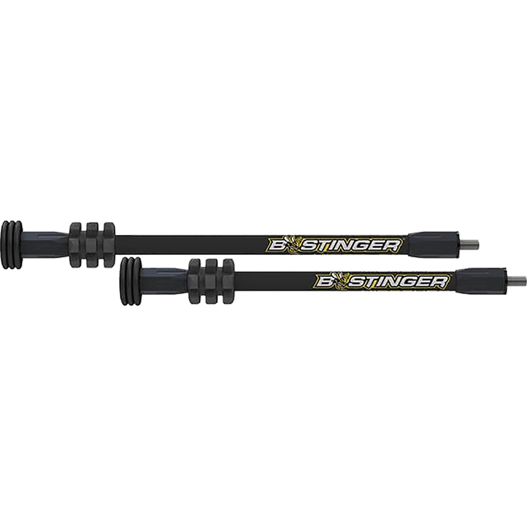 Bee Stinger MicroHex Stabilizer Kit in Matte Black 12 in./10 in. - Front View