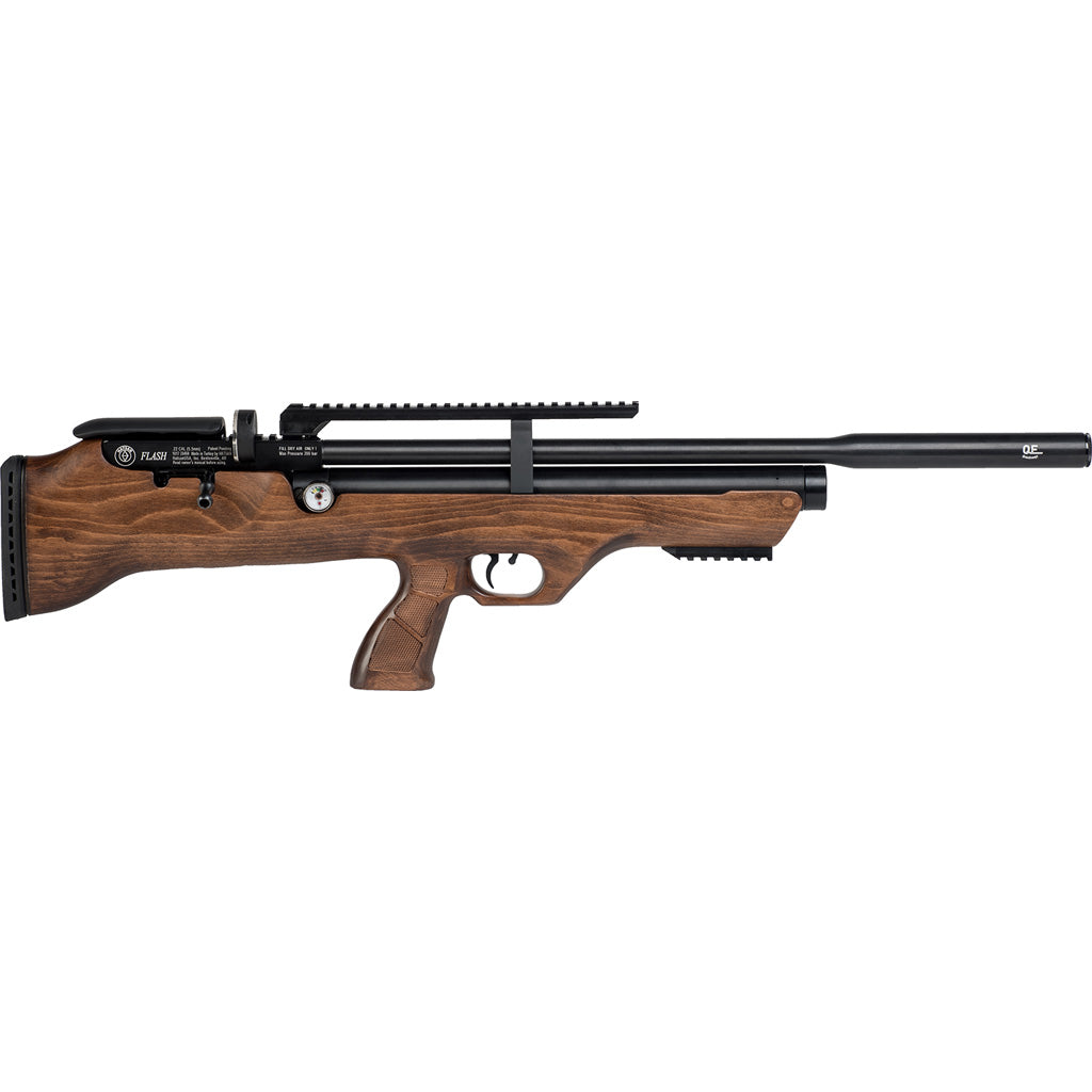 Hatsan FlashPup QE Air Rifle in .22 Synthetic 2 Mags - Front View
