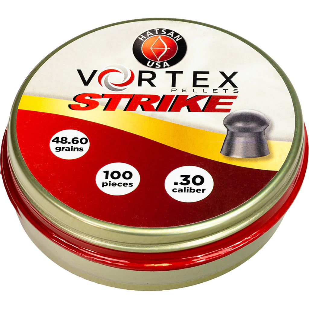 Vortex Strike Pellets in .30 100 ct. - Front View