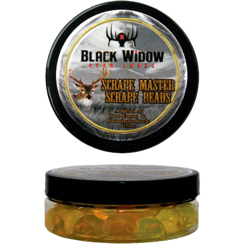 Black Widow Red Label Scrape Master Scent Beads - Front View