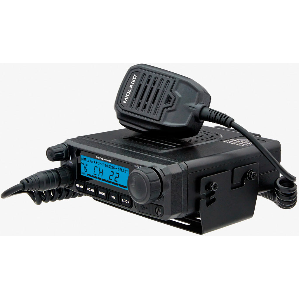 Midland 50 Watt Micro Mobile GMRS Radio - Alternate View 1