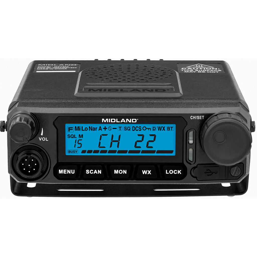 Midland 50 Watt Micro Mobile GMRS Radio - Alternate View 2