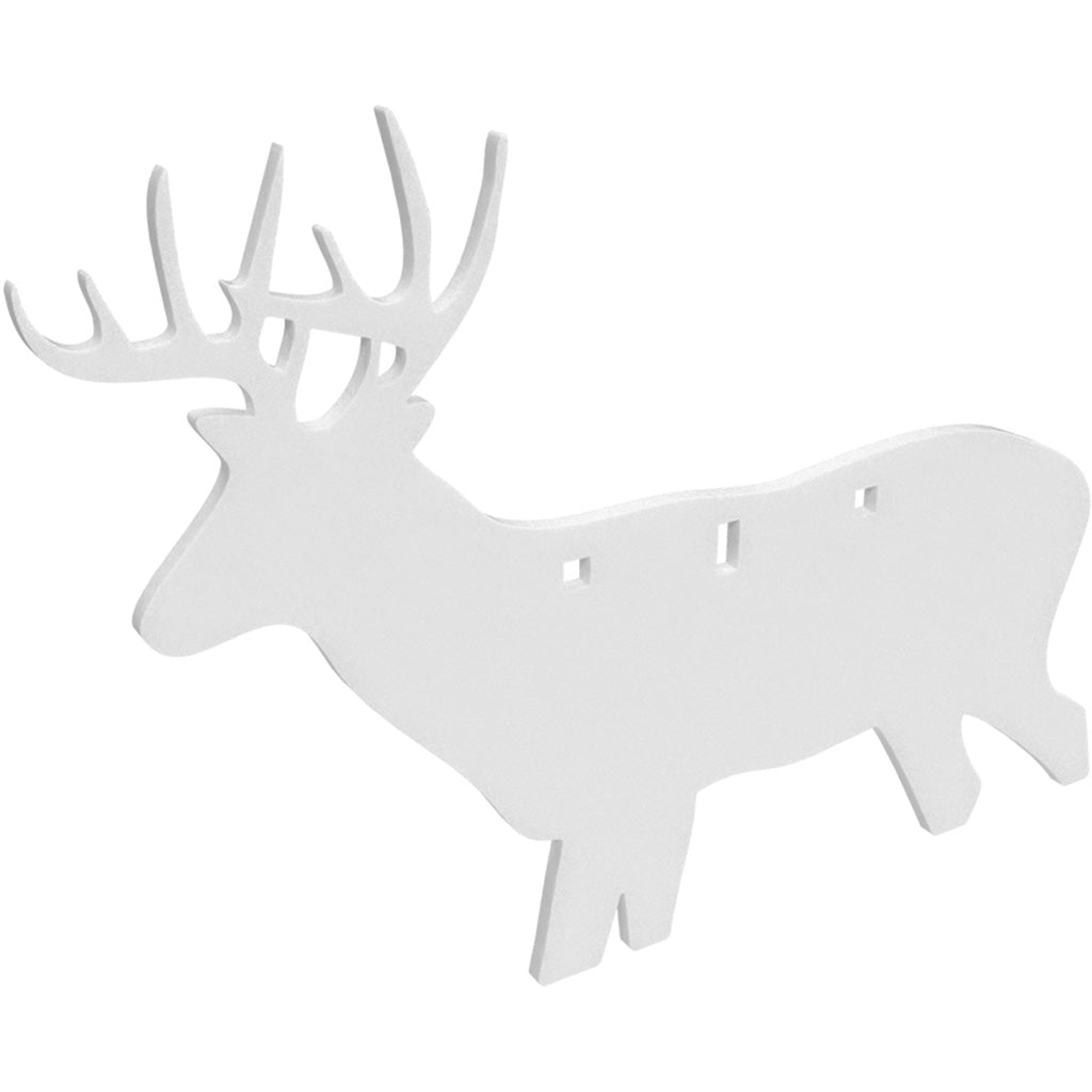 Birchwood Casey Ar500 Silhouette 3-Hole Deer - Front View