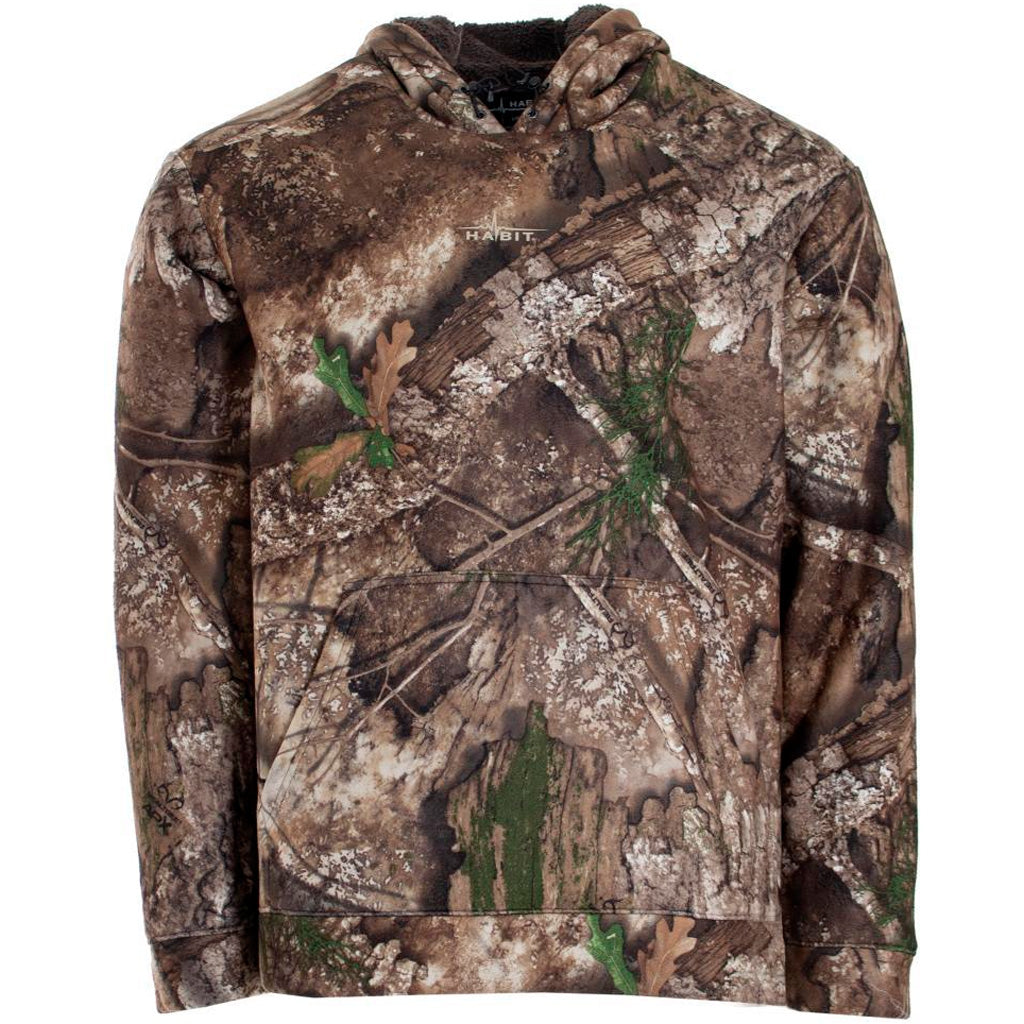 Habit Men's Bow String Sherpa Hoodie - Alternate View 1