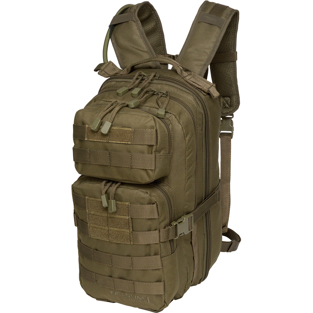 Fieldline Surge Hydration Pack in Green - Front View