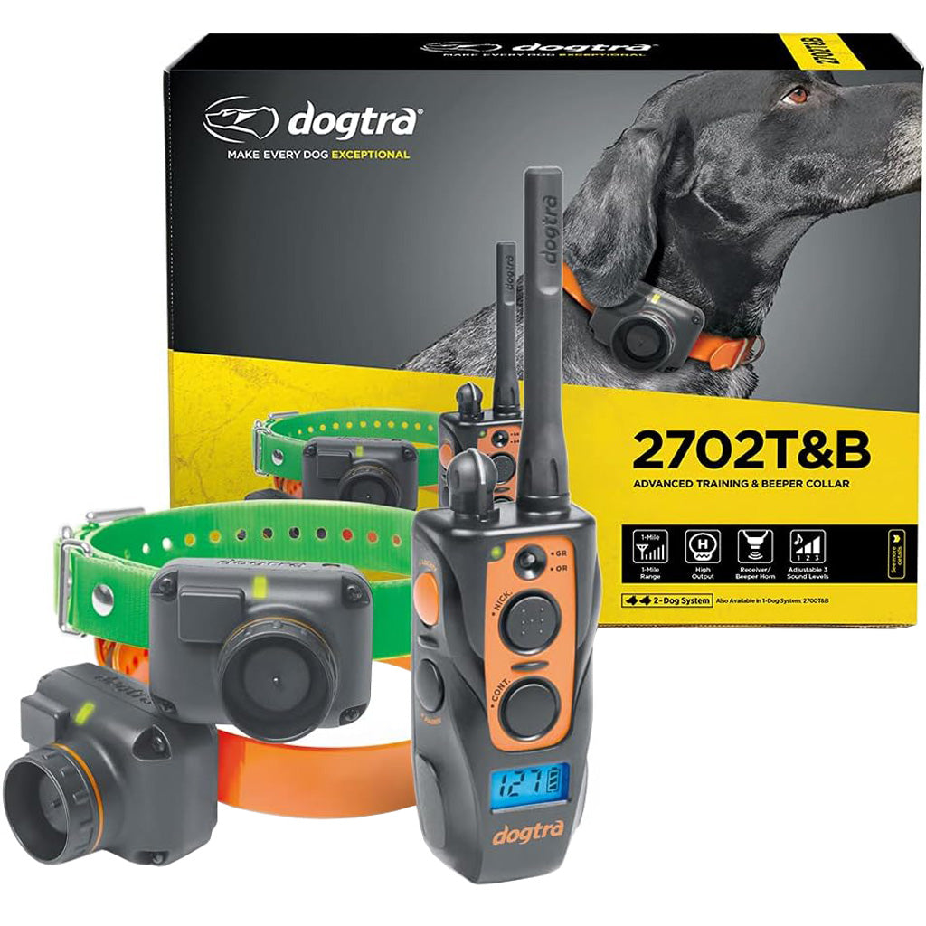 Dogtra 2702T&B E-Collar 2 Dog Unit - Front View