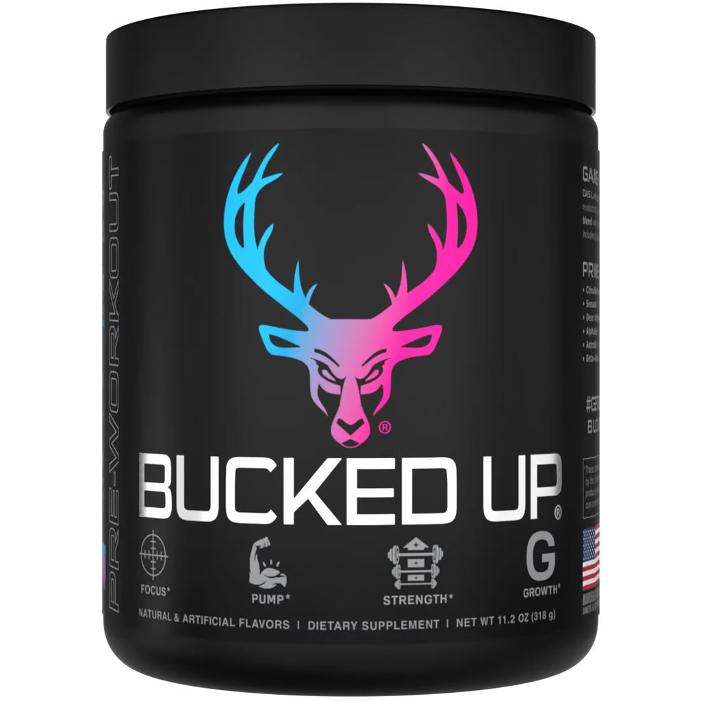 Bucked Up Pre-Workout Miami - Front View
