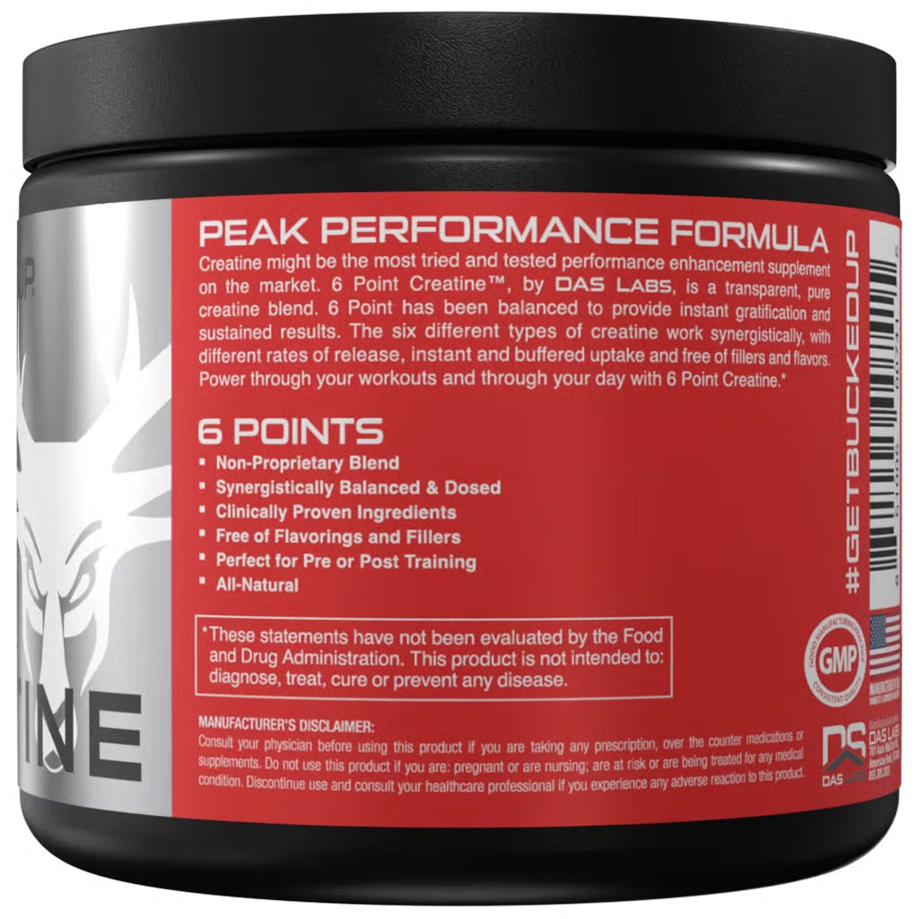 Bucked Up 6 Point Creatine Unflavored - Alternate View 1