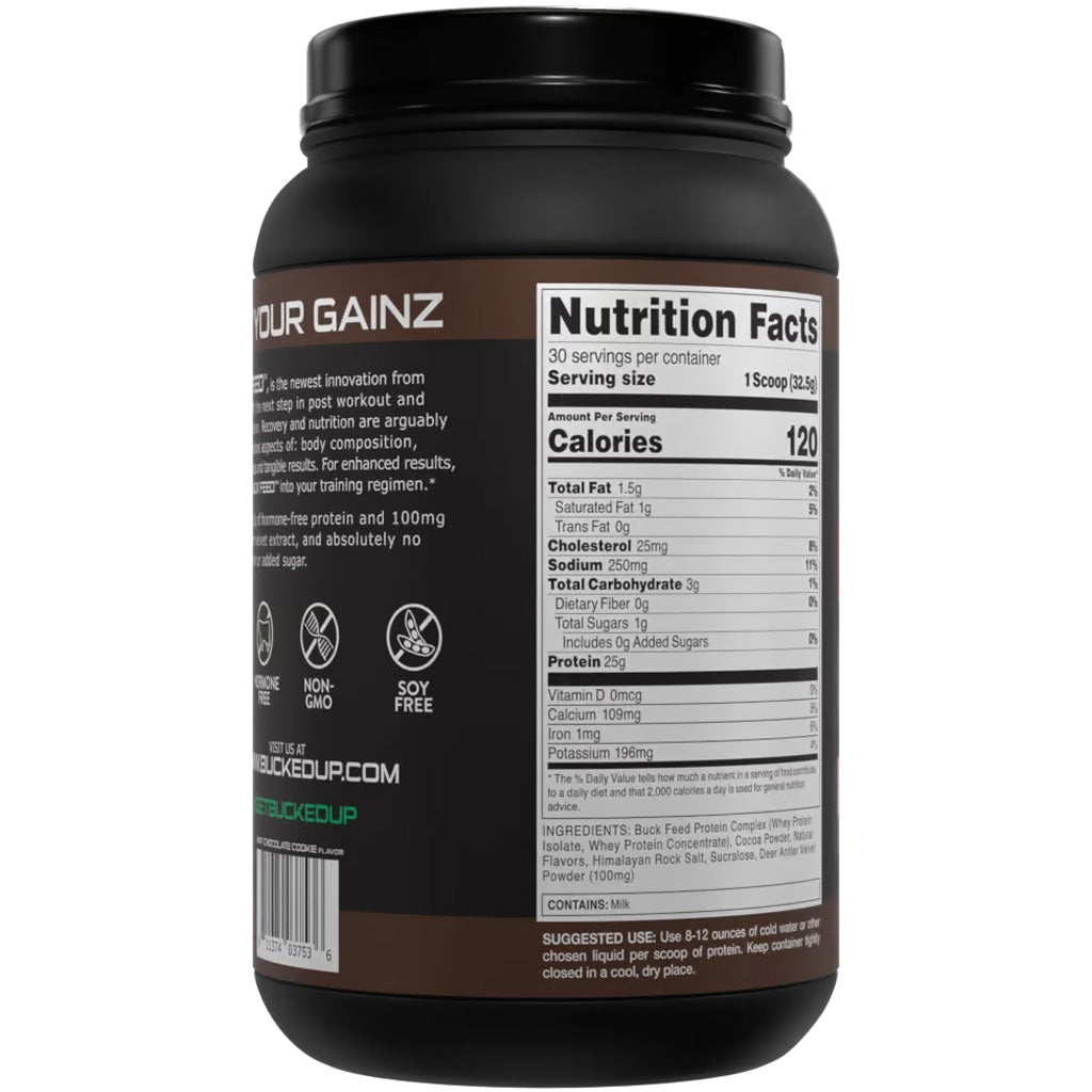 Bucked Up Buck Feed Protein Chocolate Mint - Alternate View 2