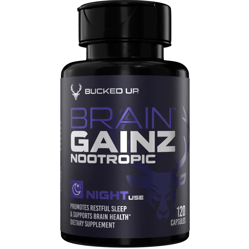 Bucked Up Brain Gainz Day & Night Supplements - Alternate View 2