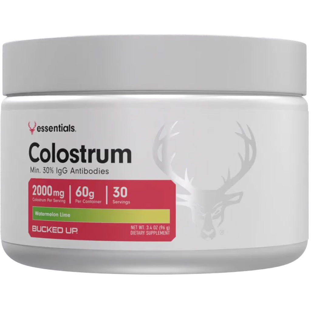 Bucked Up Colostrum Antibody Supplement Melon/Lime - Front View