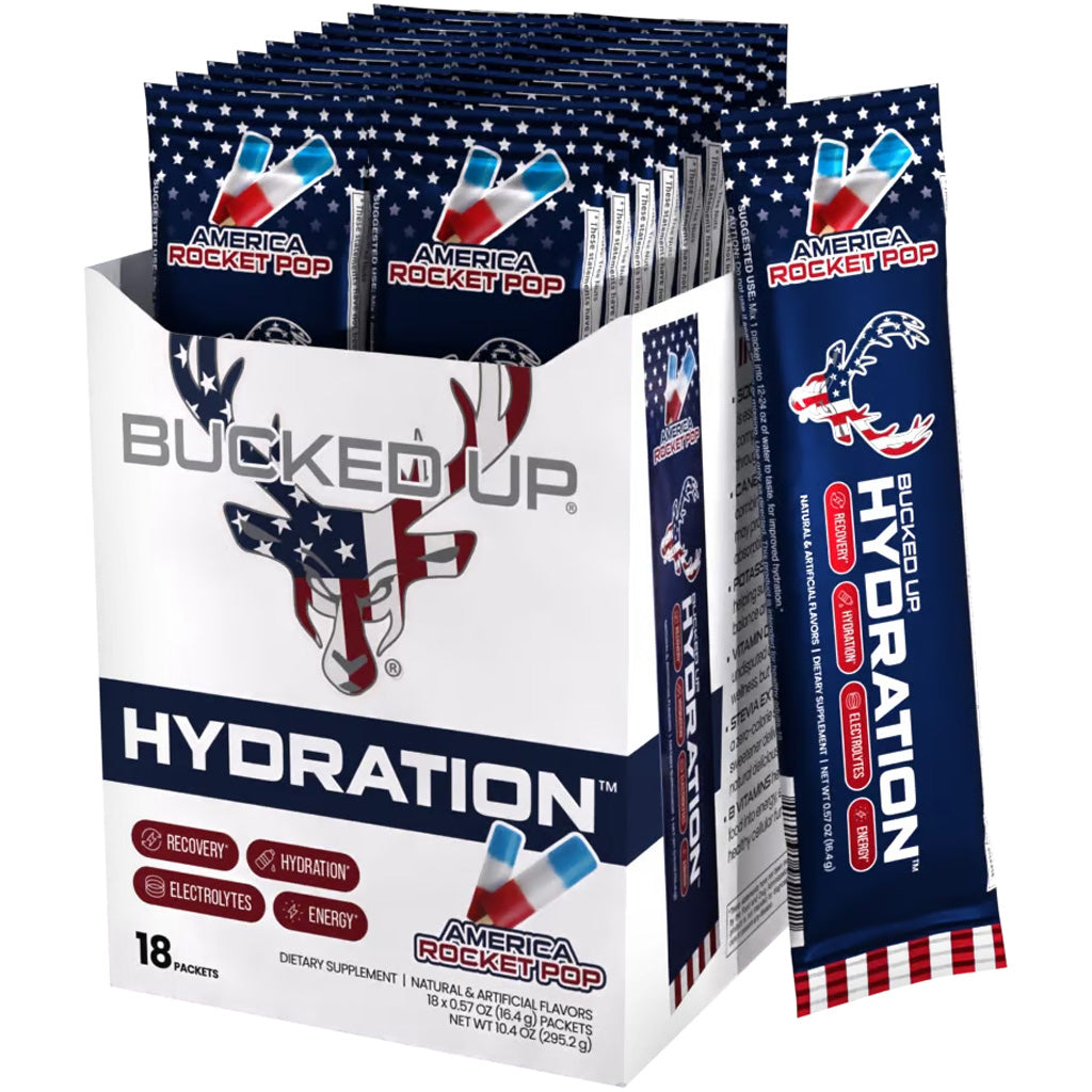 Bucked Up Hydration 2.0 Rocket Pop - Front View