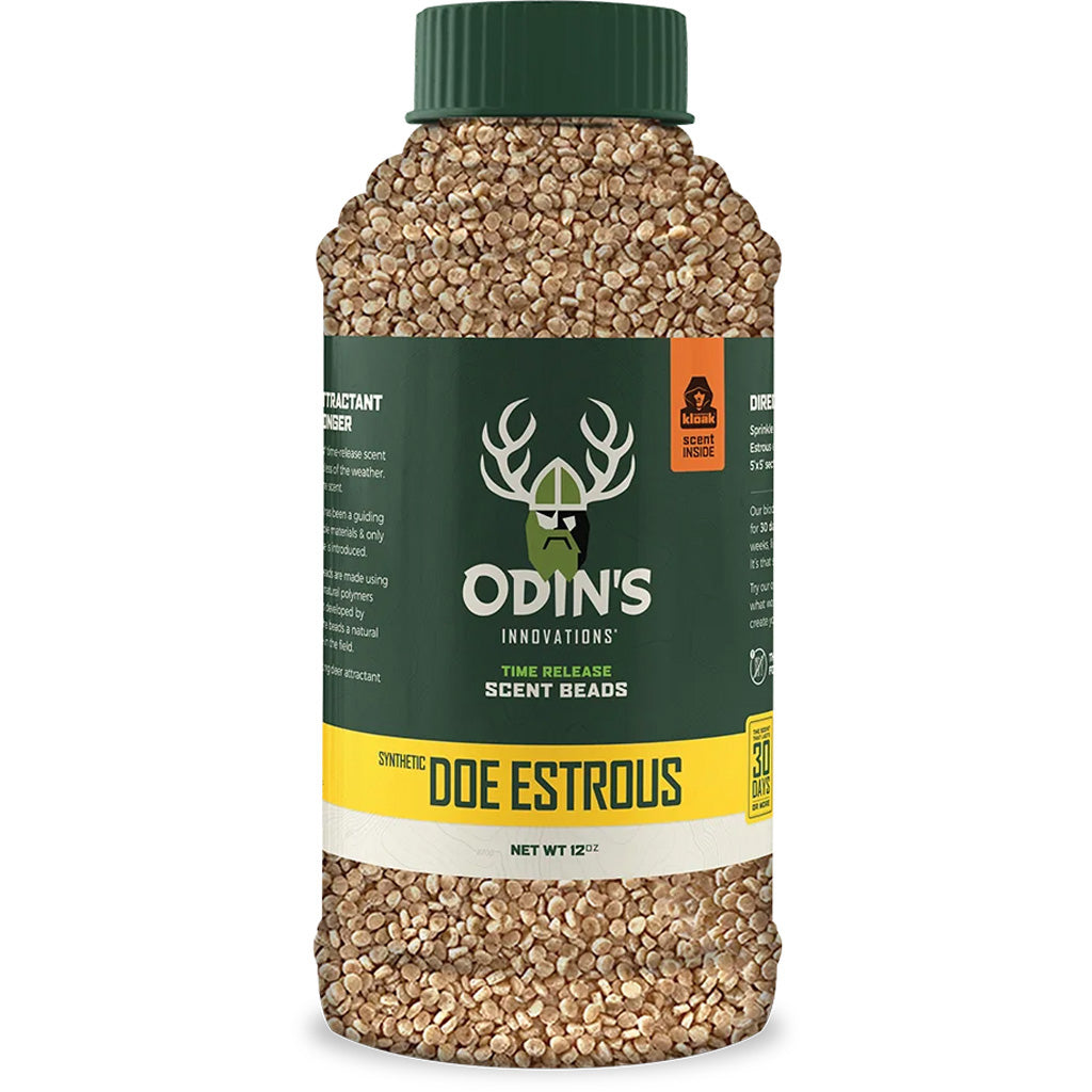 Odin's Innovations Doe In Estrus Scented Beads in 12 oz. - Front View