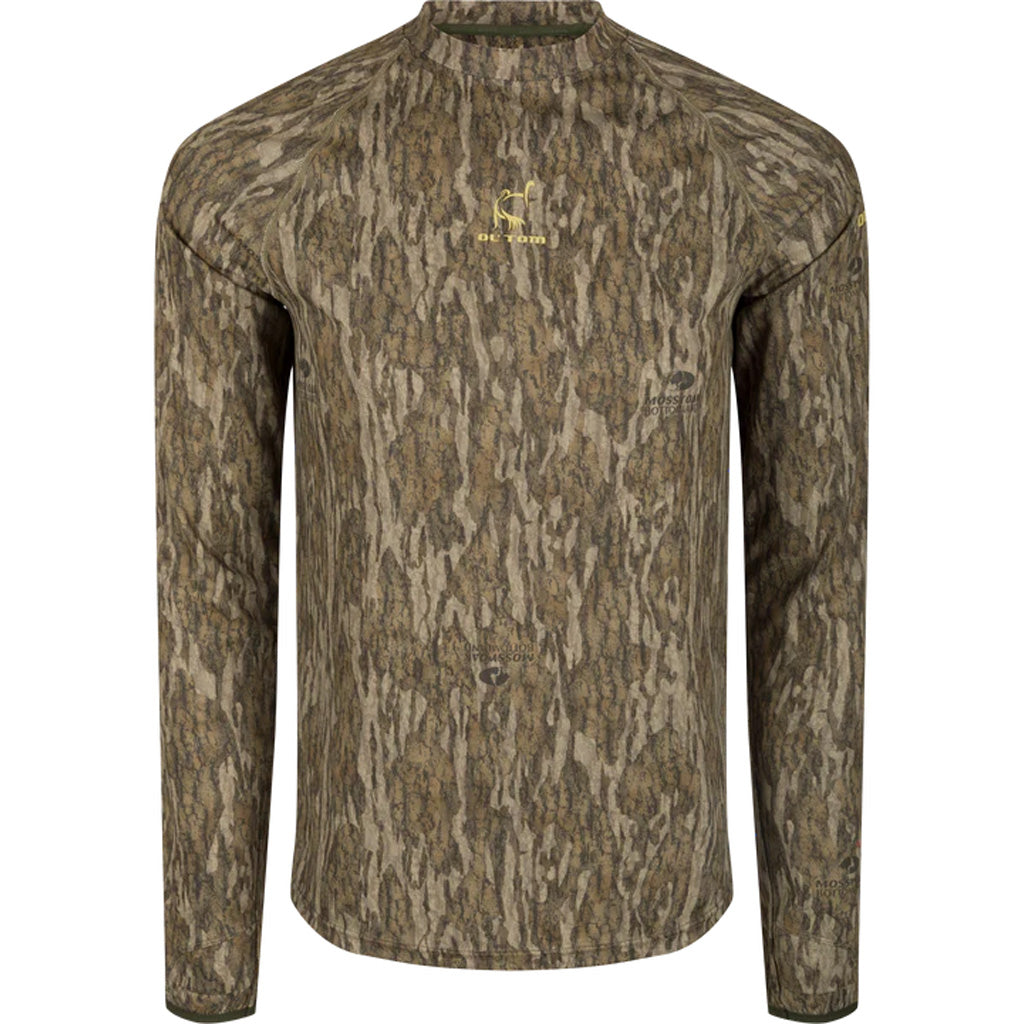Drake Waterfowl Drake Ol' Tom Mens Early Bird LS Performance Crew in Men's Medium - Front View