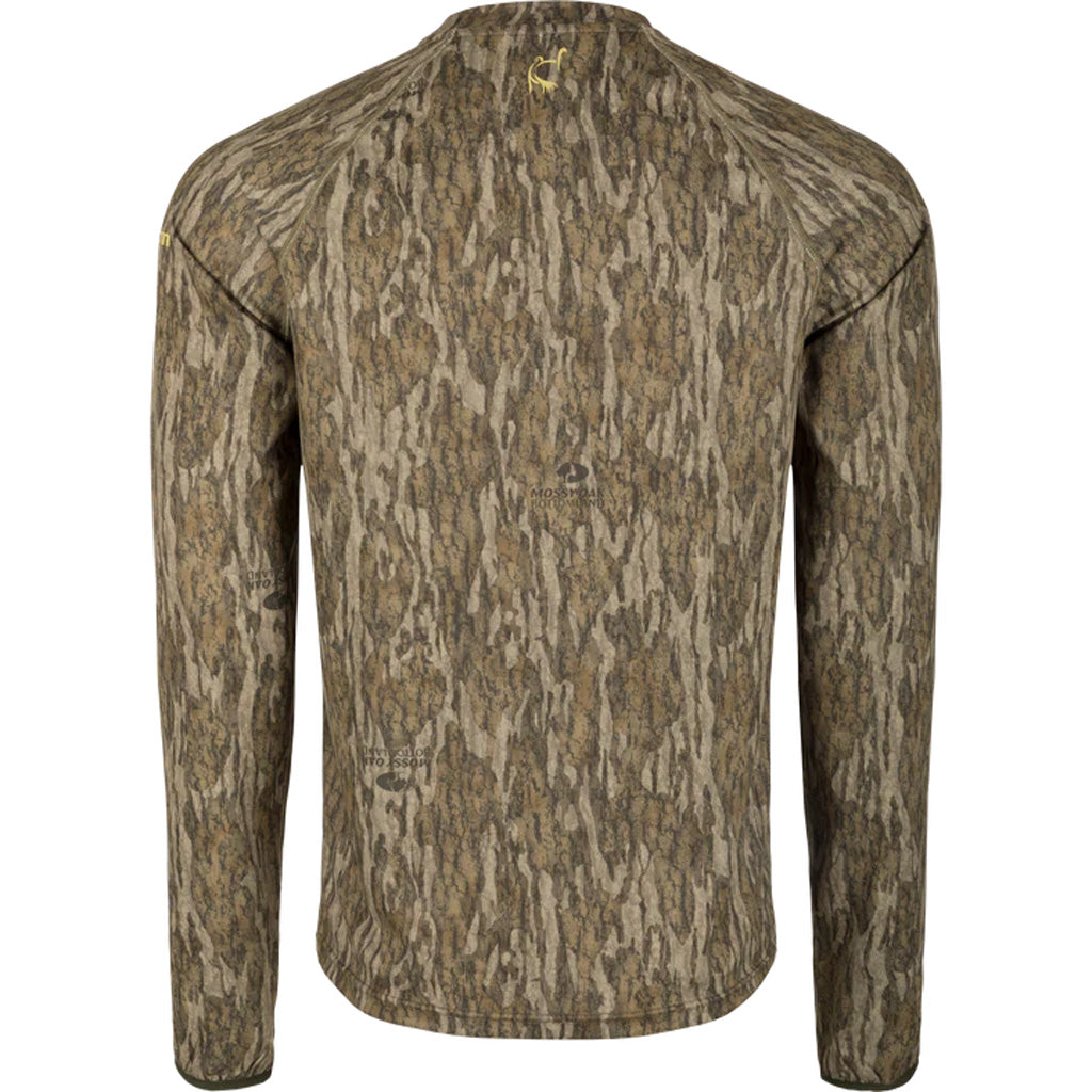 Drake Waterfowl Drake Ol' Tom Mens Early Bird LS Performance Crew - Alternate View 1