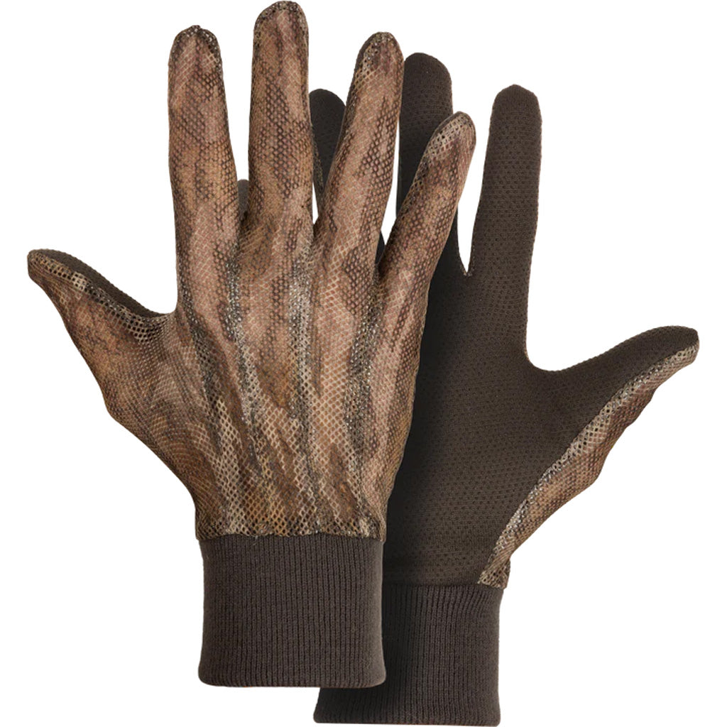 Drake Waterfowl Drake Ol' Tom Performance Mesh Turkey Gloves in Men's XL - Front View