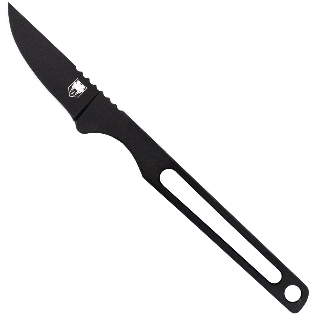 CobraTec Surgeon Knife in Black - Front View