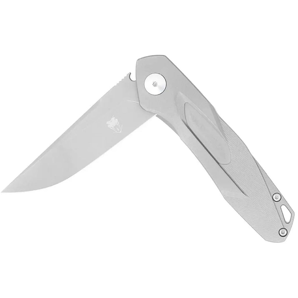 CobraTec Ace Titanium Flipper Folder M390 Knife - Alternate View 1