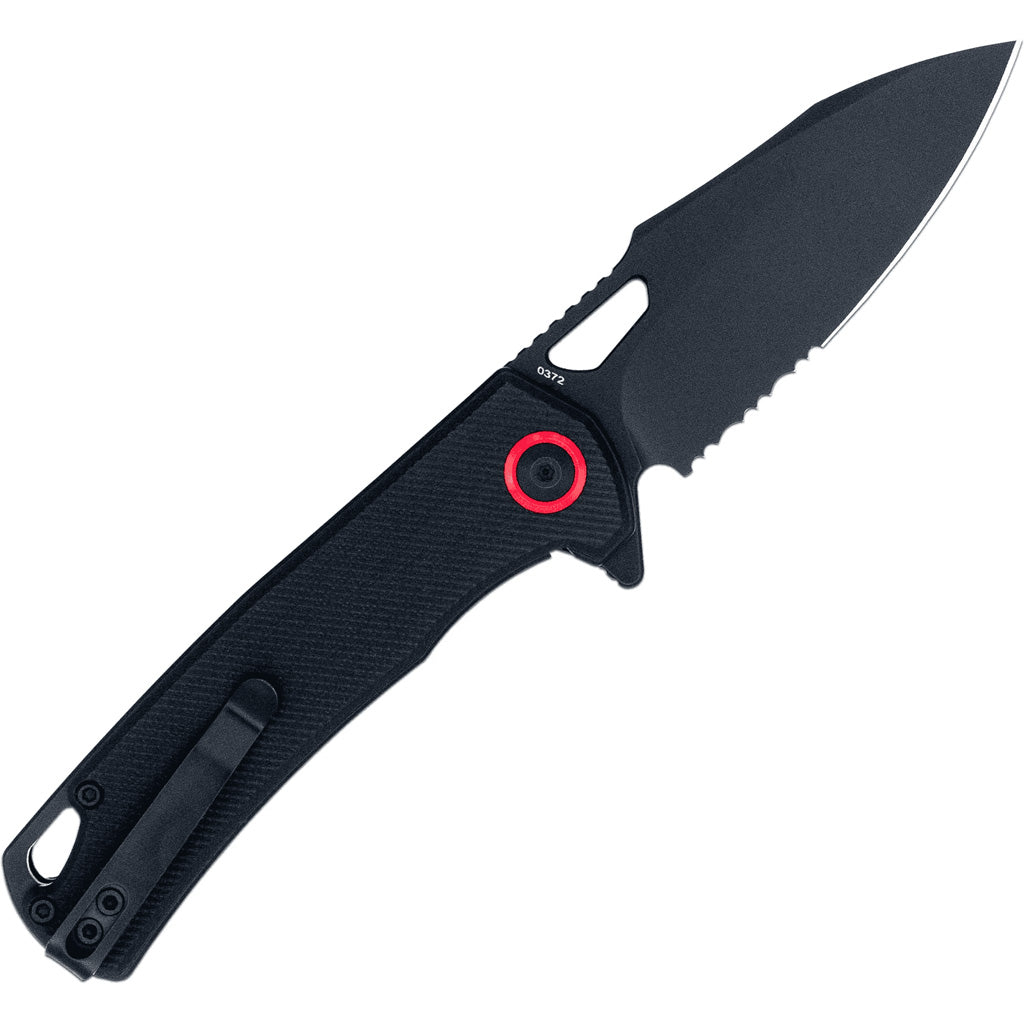 CobraTec Wolverine Liner Lock Drop Serrated Knife - Alternate View 1