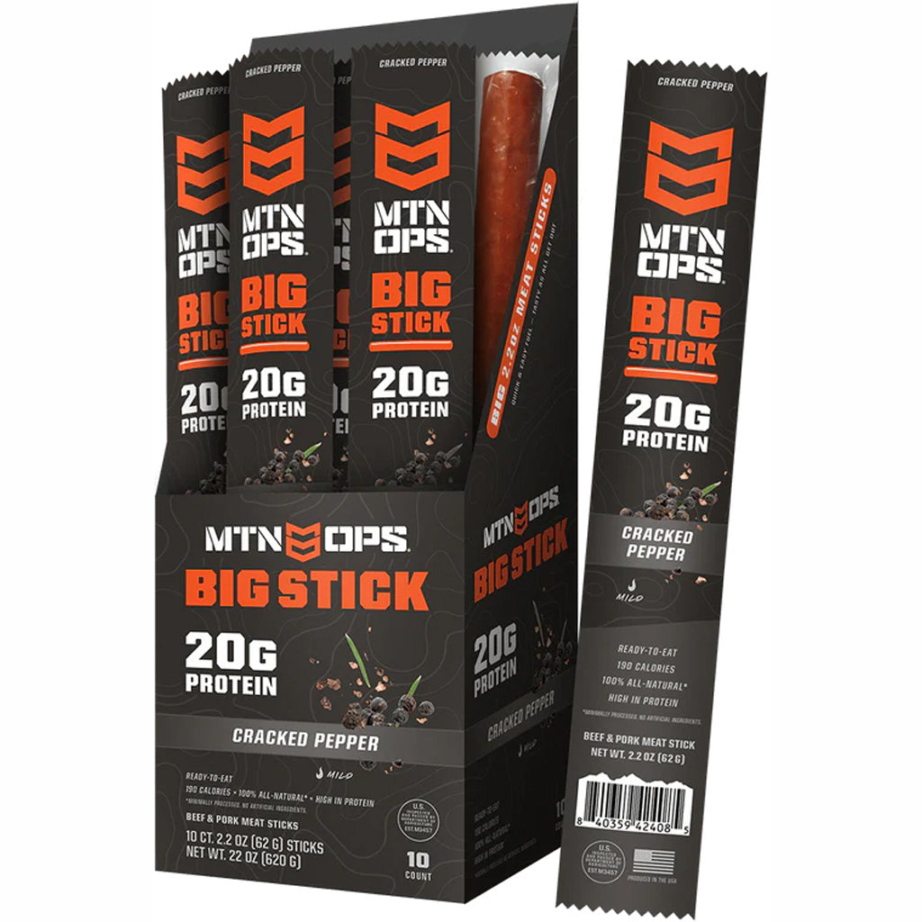 MTN Ops Big Meat Stick Cracked Pepper - Front View