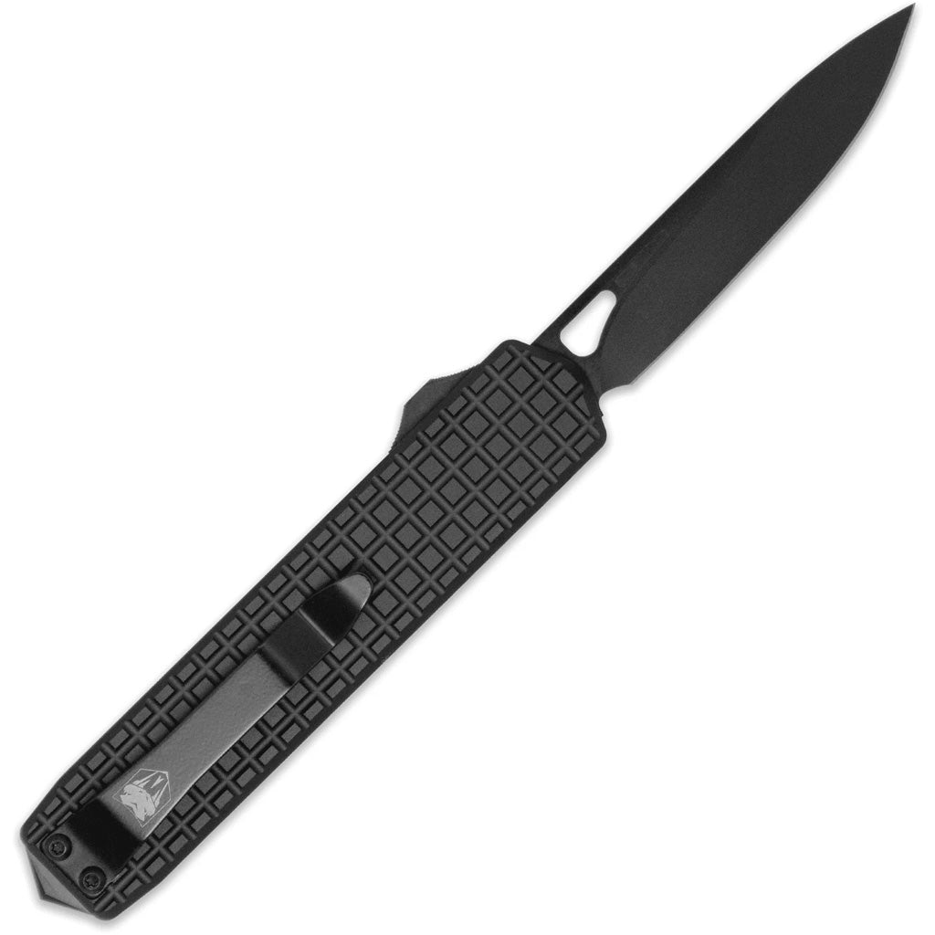 CobraTec Medium Black Mamba OTF Knife - Alternate View 1