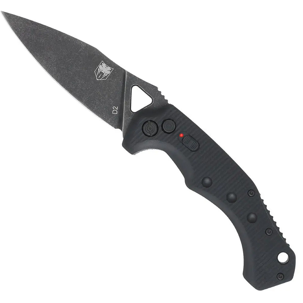 CobraTec Ryker Auto Folding Knife - Front View