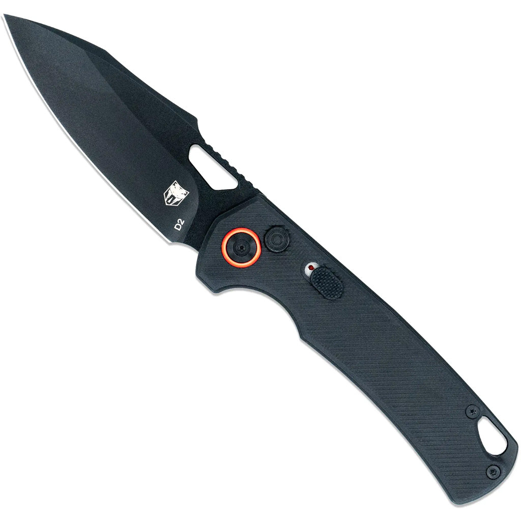 CobraTec Wolverine Push Button Auto Deploy Knife - Front View