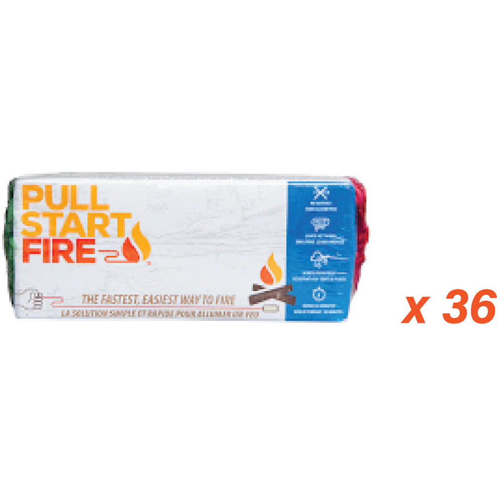 Pull Start Fire Refill Units - Front View