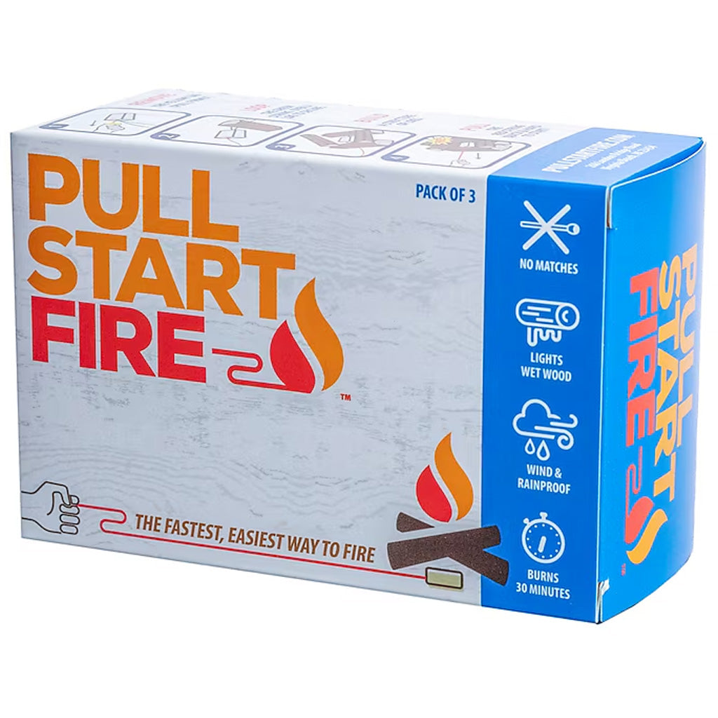 Pull Start Fire 3-Pack - Front View