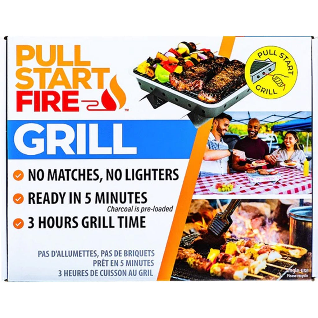 Pull Start Fire Grill Shelf Display - Alternate View 1