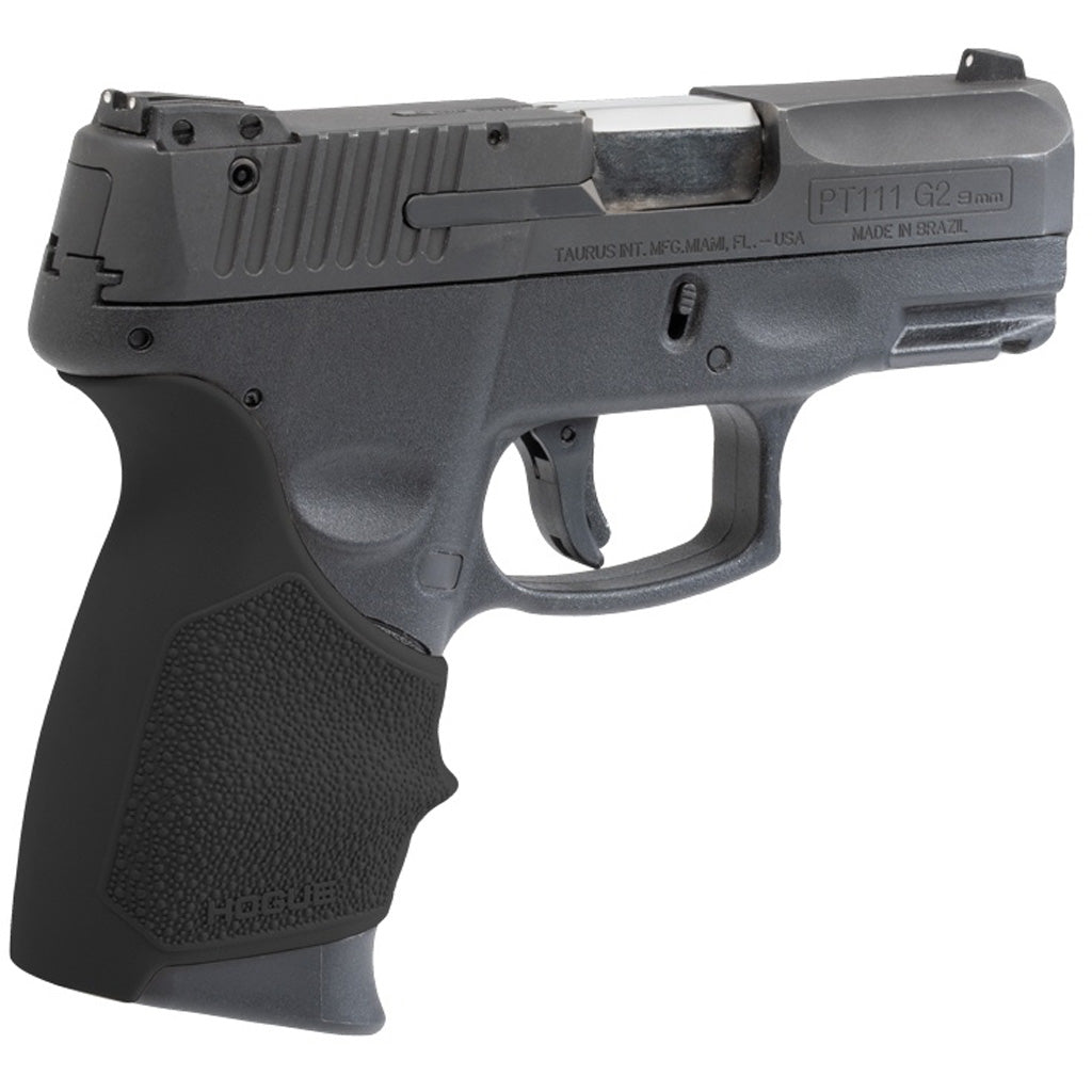 Hogue HandAll Beavertail Grip Sleeve in Taurus G2 Black - Front View
