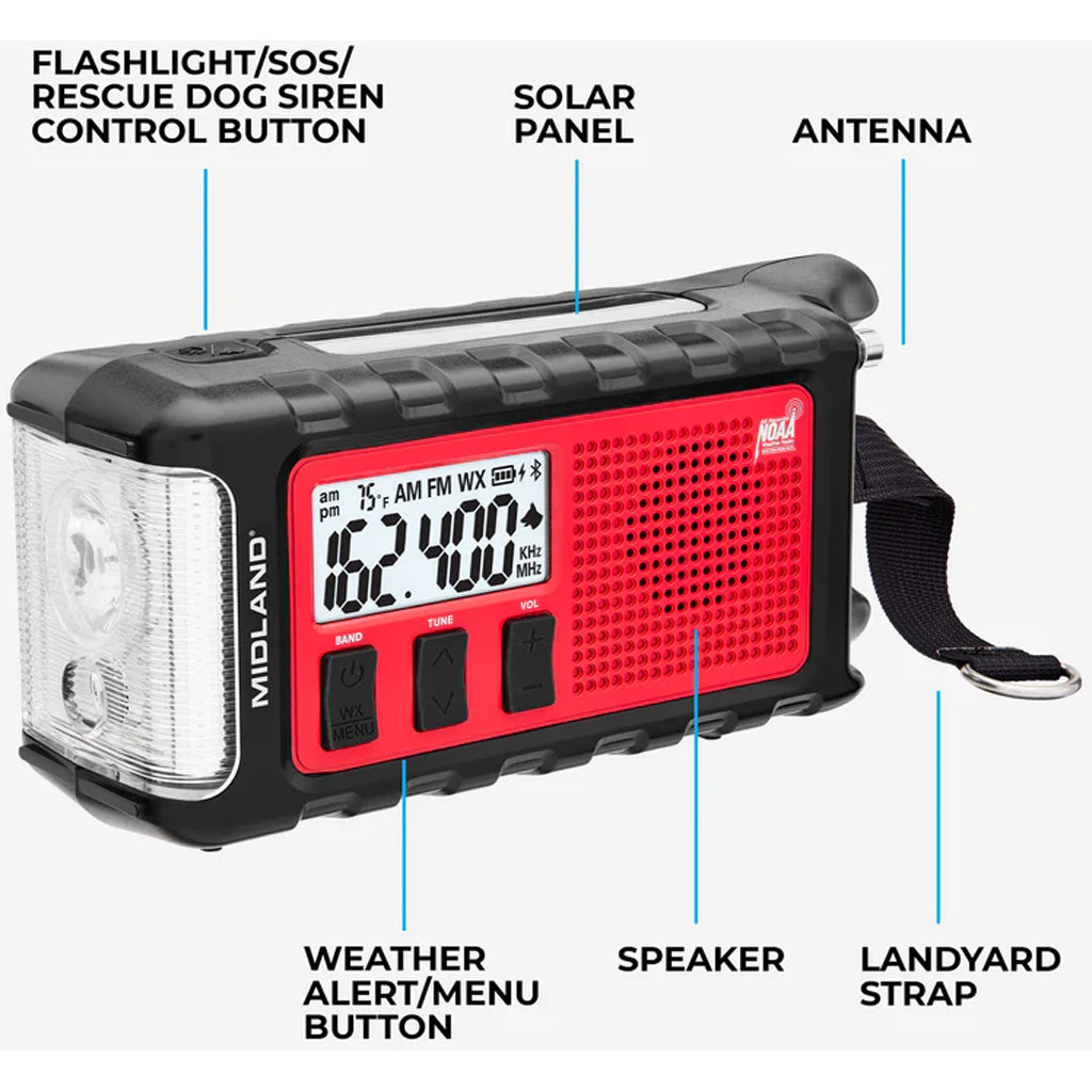 Midland ER310PRO Weather Alert Radio - Alternate View 3
