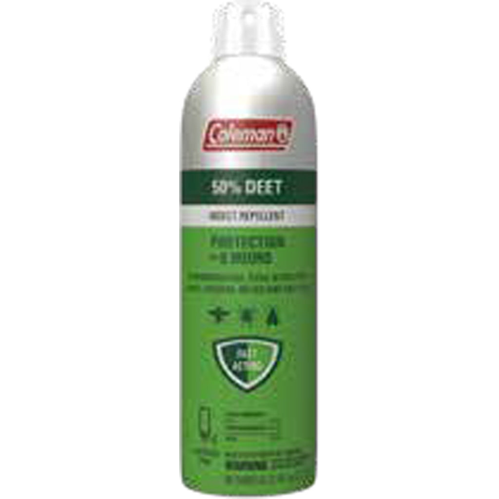 Coleman Personal Repellent BOV Spray in 50% Deet 6oz. - Front View