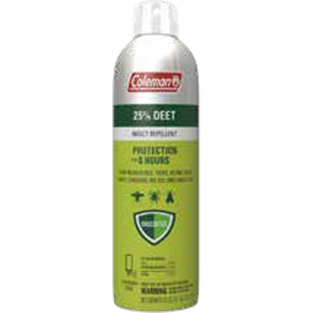 Coleman Personal Repellent BOV Spray in 25% Deet 6oz. - Front View