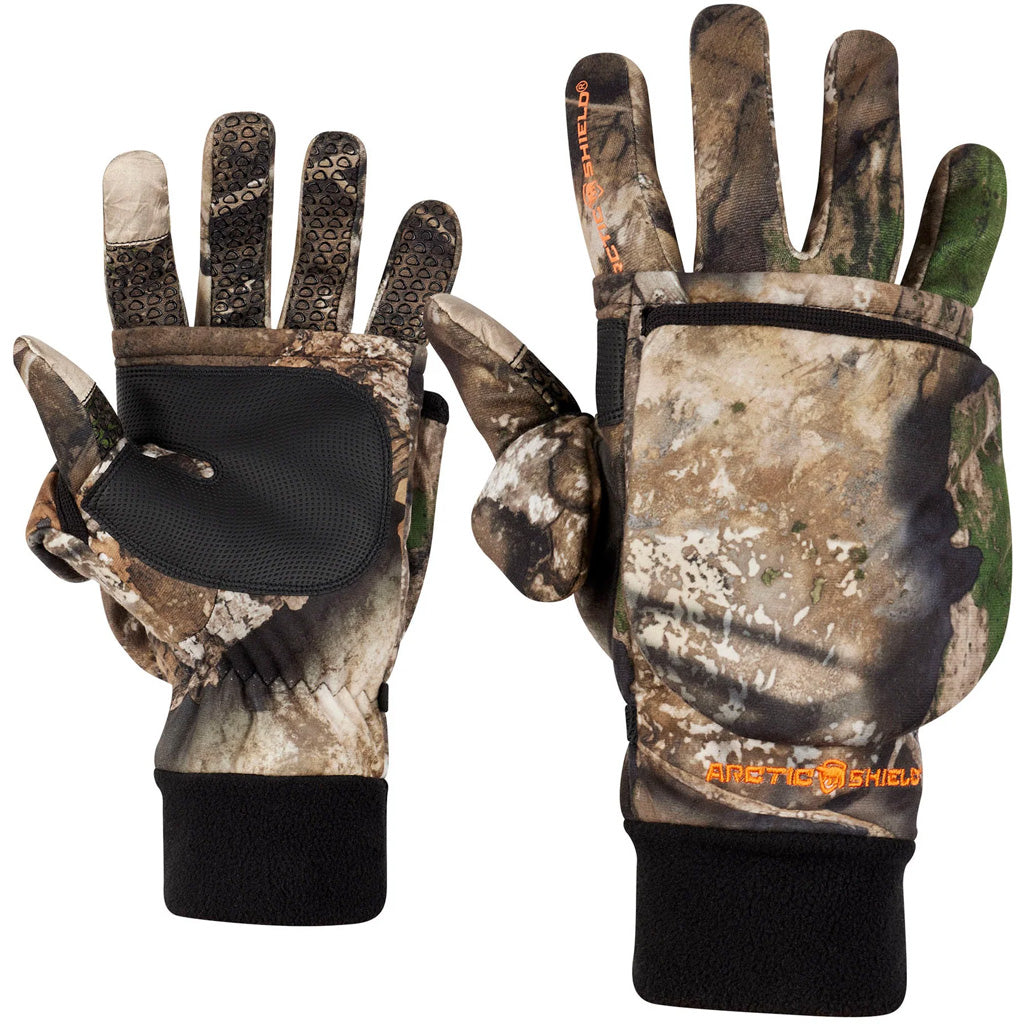 Arctic Shield Tech Finger System Gloves in Medium - Front View