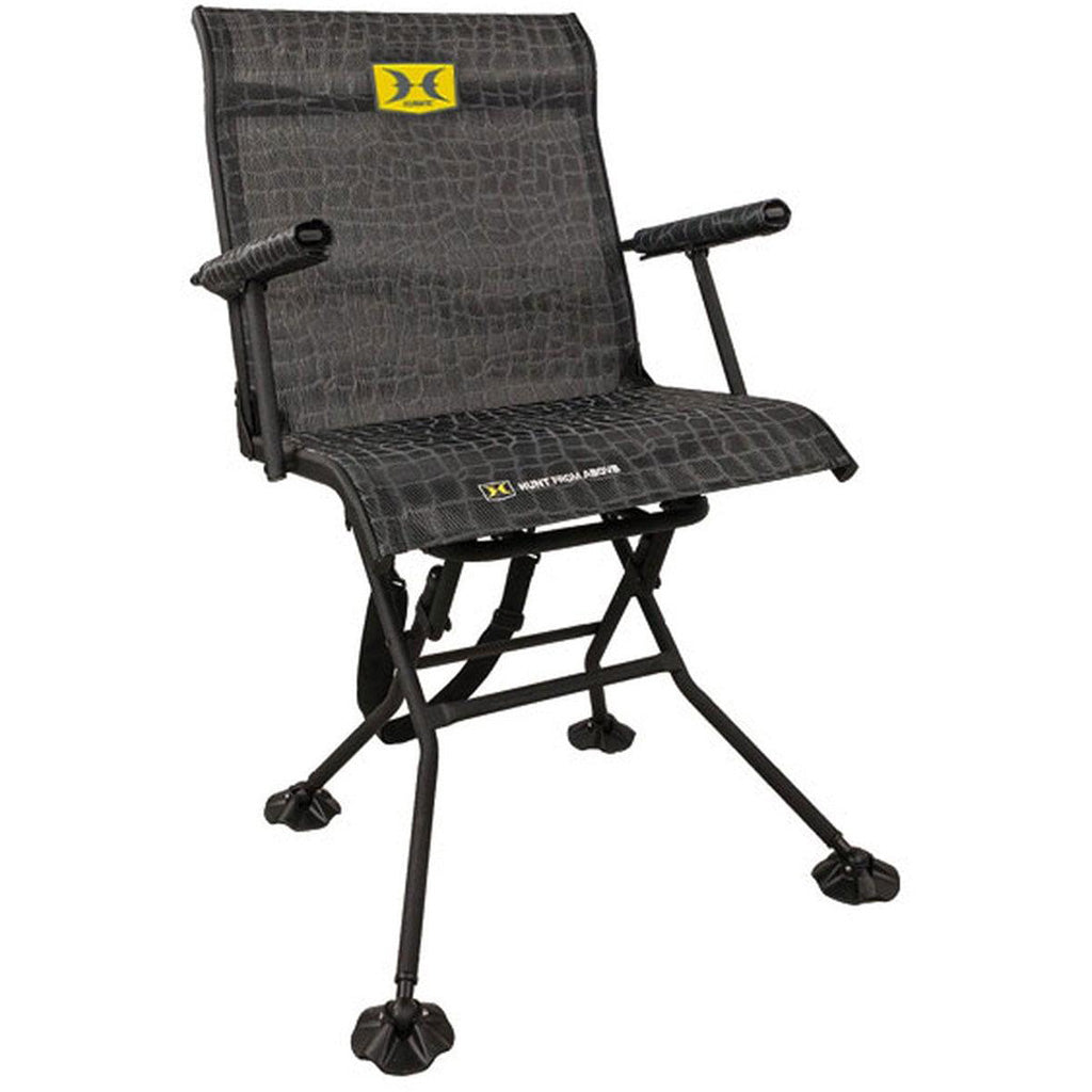 Hawk Treestands Hawk Stealth Pedestal Chair - Front View