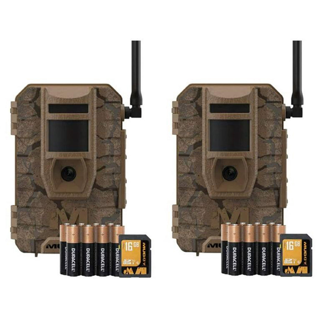Muddy Outdoors Muddy Mitigator 3.0 Cell Camera Combo - 2Pk - Front View