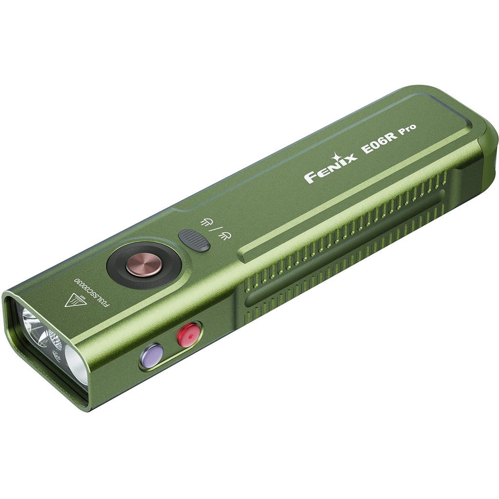 Fenix Rechargeable UV & Red Laser Flat Flashlight - Front View