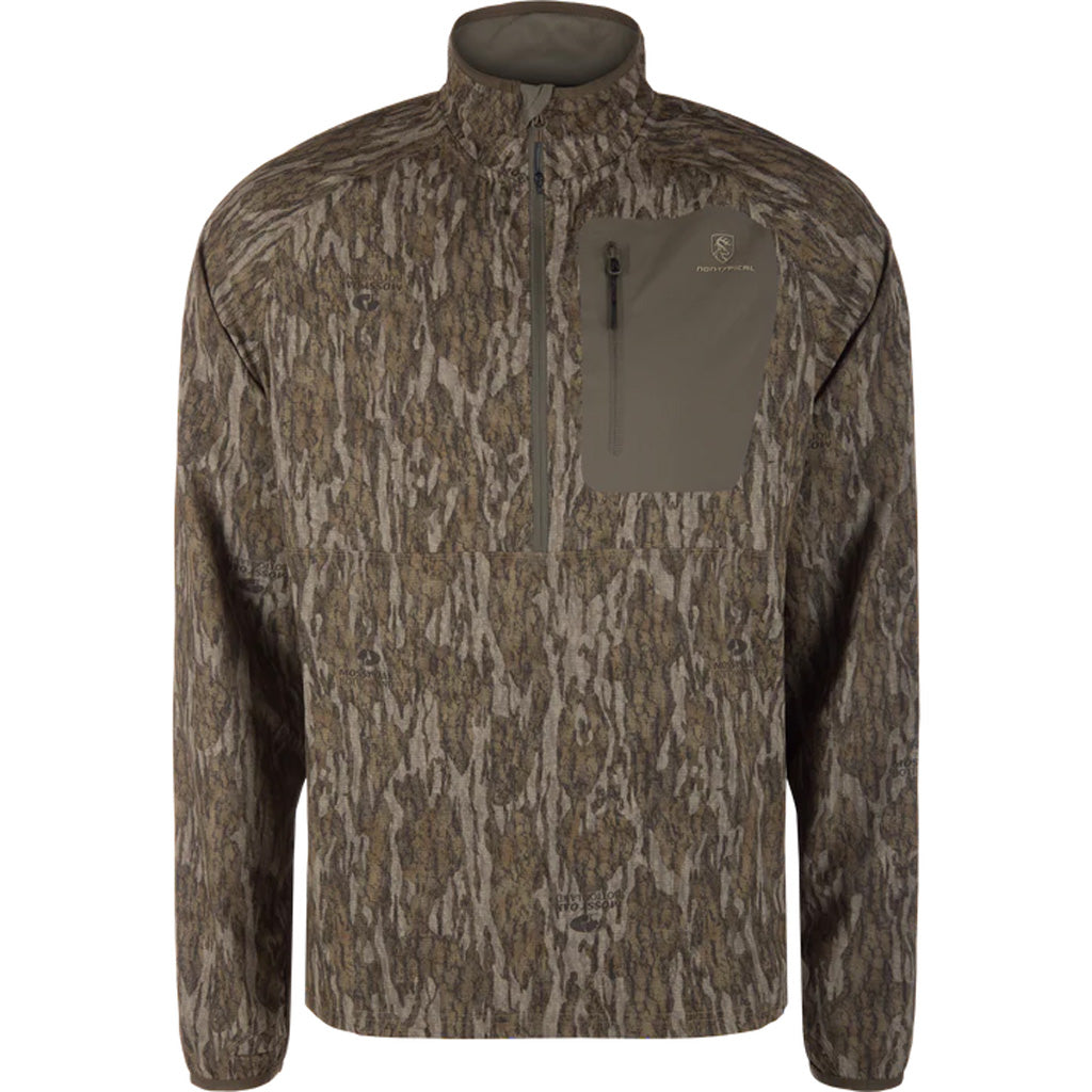 Drake Waterfowl Non-Typical Lightweight SWT 1/2 Zip Pullover in Men's Large - Front View