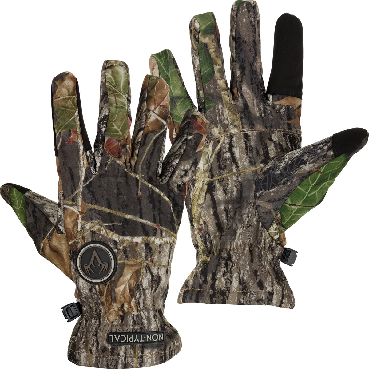 Drake Waterfowl Non-Typical Shooter's Glove in Large - Front View