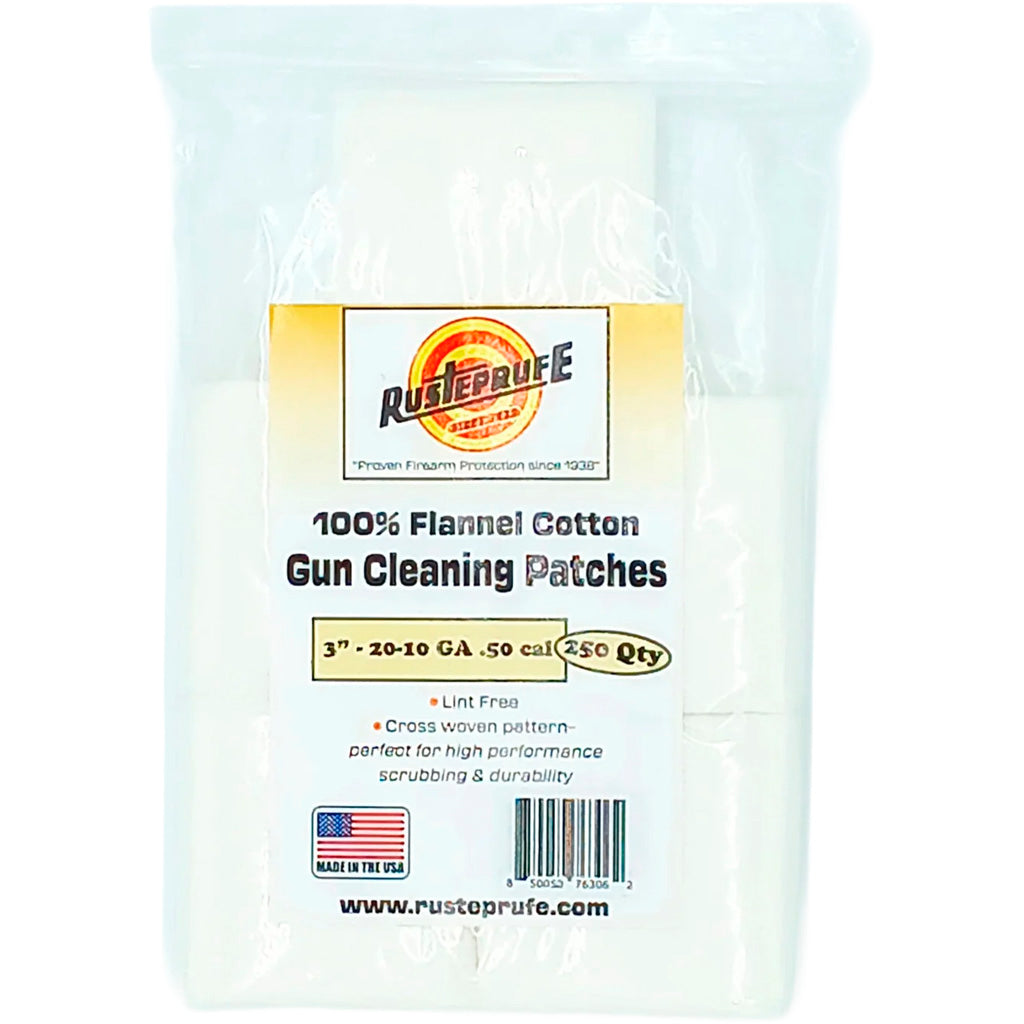 Rusteprufe 3" Flannel Cotton Cross Woven Patches in 250ct - Front View