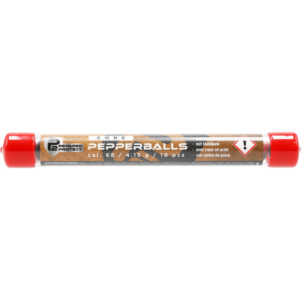 Umarex P2P Core Defense Pepper Rounds Red/Black - Front View
