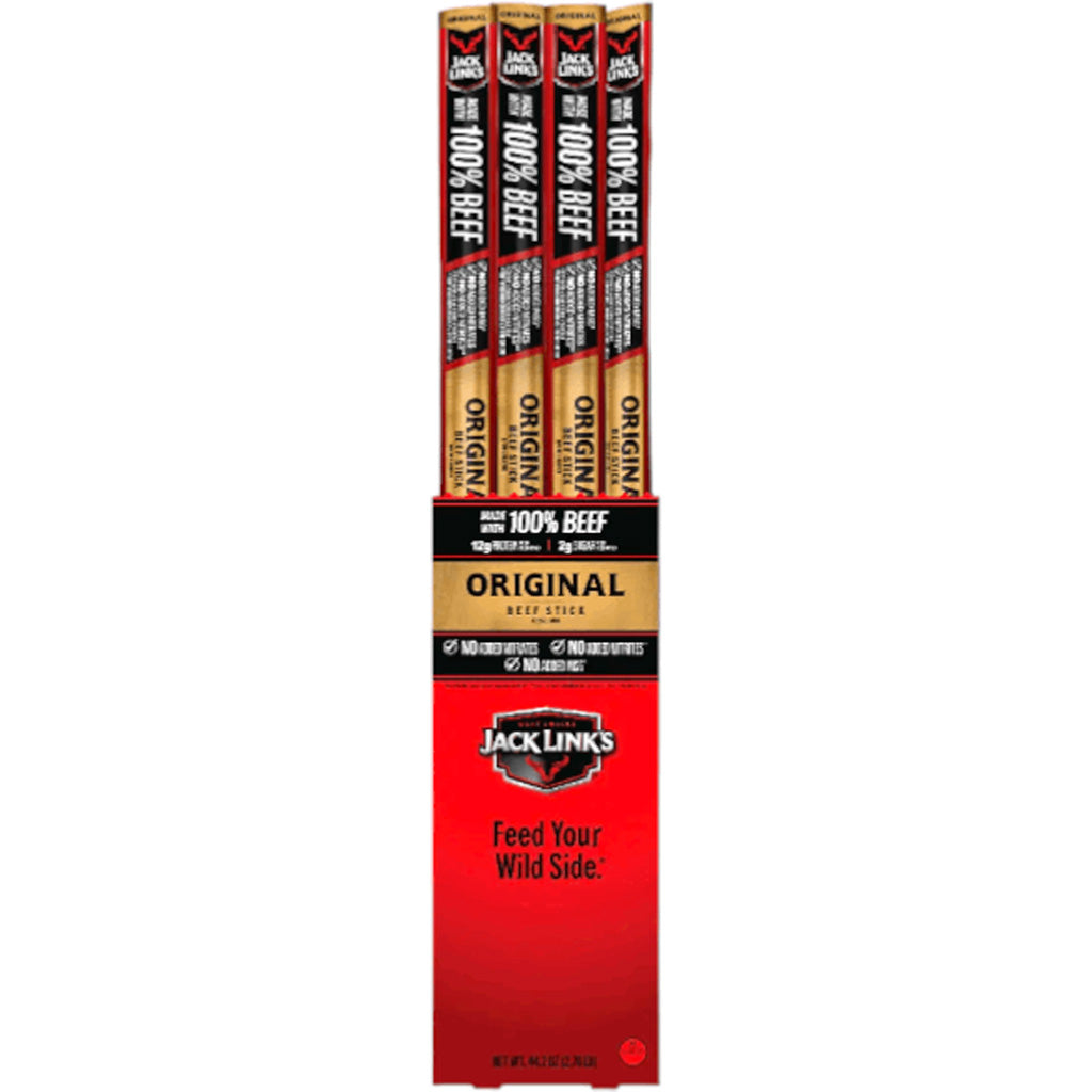 Jack Links Original Beef Sticks - Front View