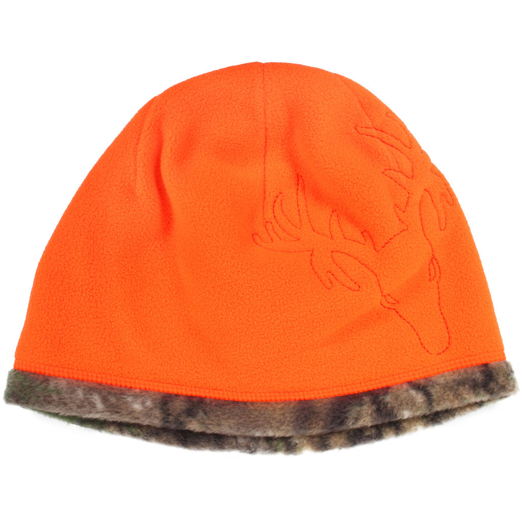 Hot Shot Reversible Fleece Beanie - Front View