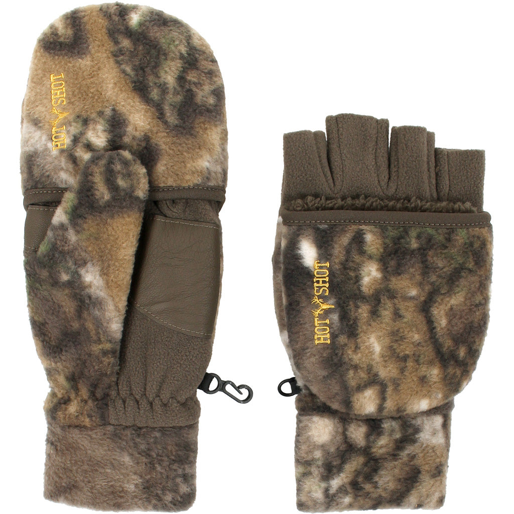 Hot Shot Fleece Pop-Top Glove in Men's XL - Front View
