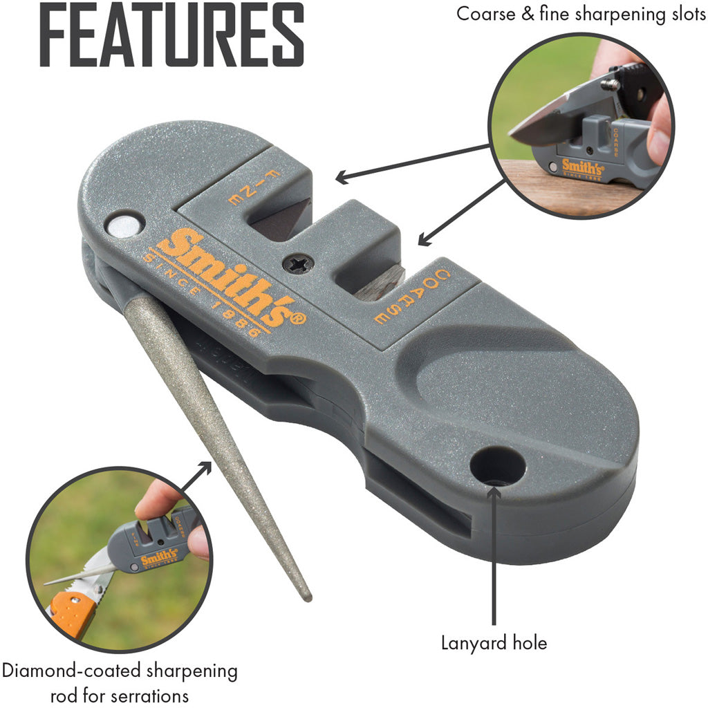 Smiths Pocket Pal Knife Sharpener - Alternate View 1