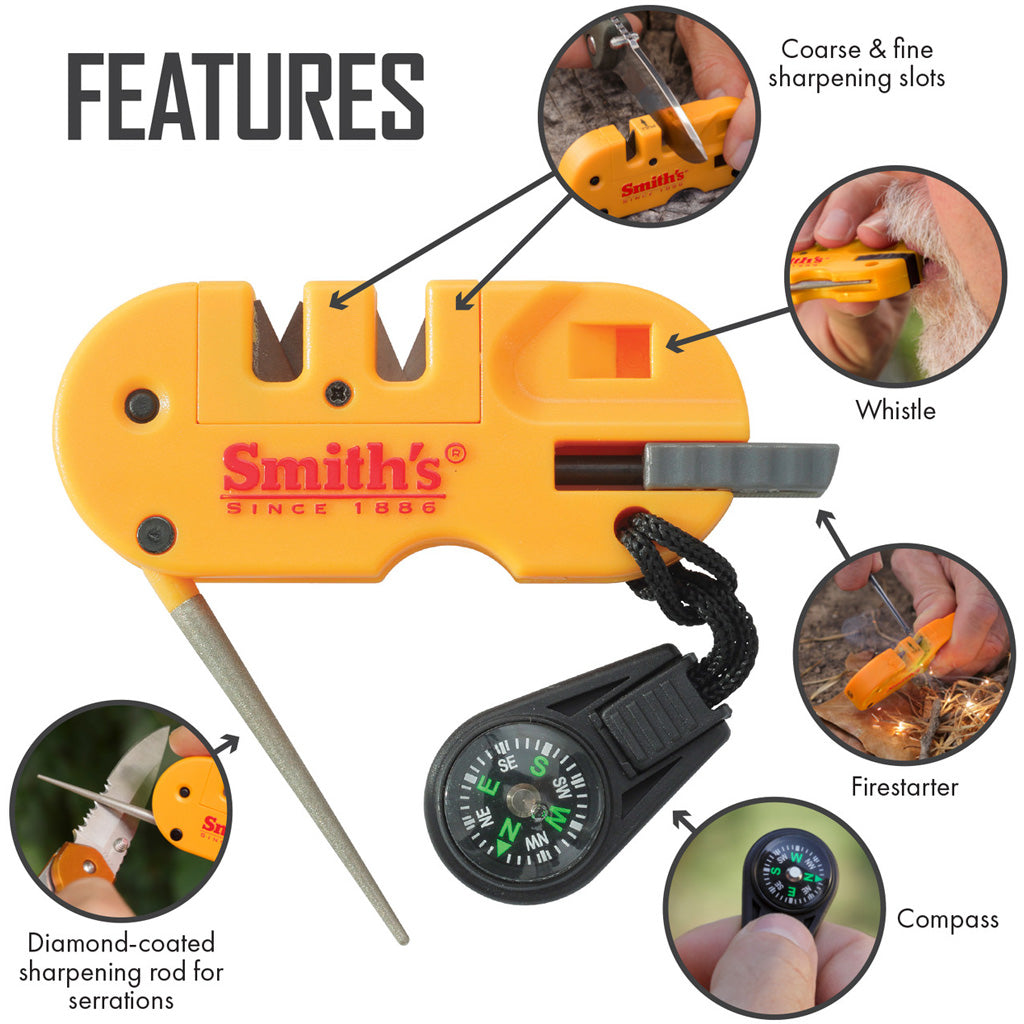Smiths X2 Sharpener & Outdoor Tool - Alternate View 1